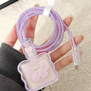 pink cable protector