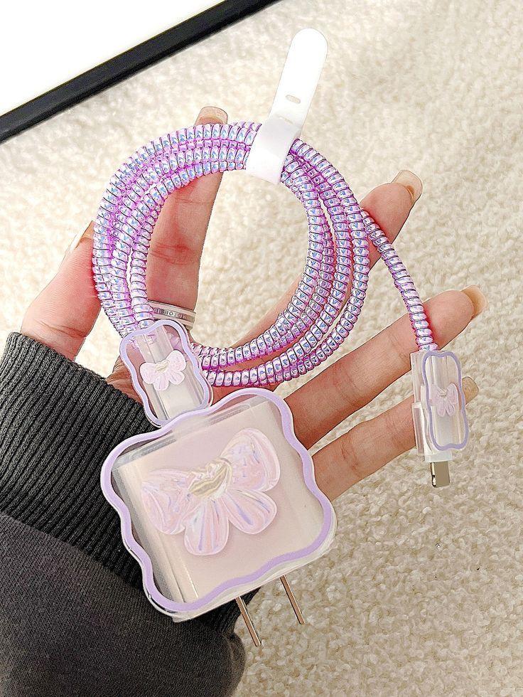 pink cable protector