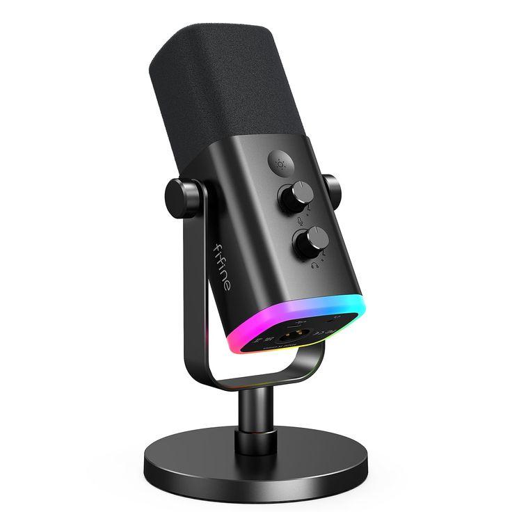 Fifine XLR/USB Dynamic Podcasting Microphone