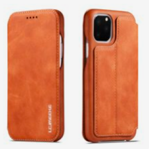 Vintage Leather Flip Case for iphone 11